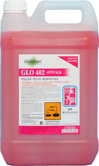 Glochem Professional Glo 402 Anticalk Liquid Cleaner Anti-Limescale 5lt