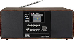 Imperial AV Ηχοσύστημα 2.0 Dabman i200 20W με CD Player και WiFi Καρυδιά