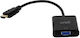 Well Converter HDMI male to VGA female 1pcs 16004