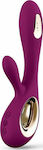 Lelo Soraya Wave Vibrator Rabbit 21.8cm Deep Rose