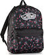 Vans Realm Backpack Junior High-High School School Backpack Black L32xW12xH42cm Beauty Floral Black 1