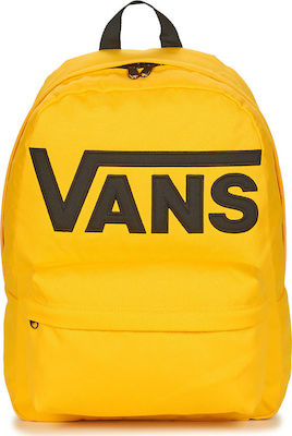 Vans Old Skool III Σχολική Τσάντα Πλάτης Γυμνασίου - Λυκείου σε Κίτρινο χρώμα Μ32 x Π12 x Υ42cm