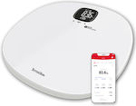 Terraillon Master Form Smart Bathroom Scale with Body Fat Counter White