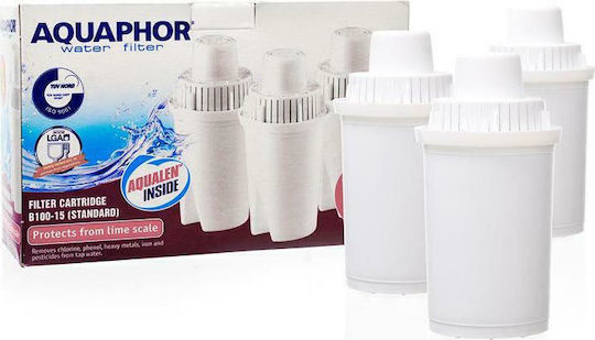 Aquaphor Water Filter Replacement for Jug from Activated Carbon B100-15 296802 3pcs