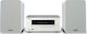 Onkyo Ηχοσύστημα 2.1 CS-265 40W με CD / Digital Media Player και Bluetooth Λευκό