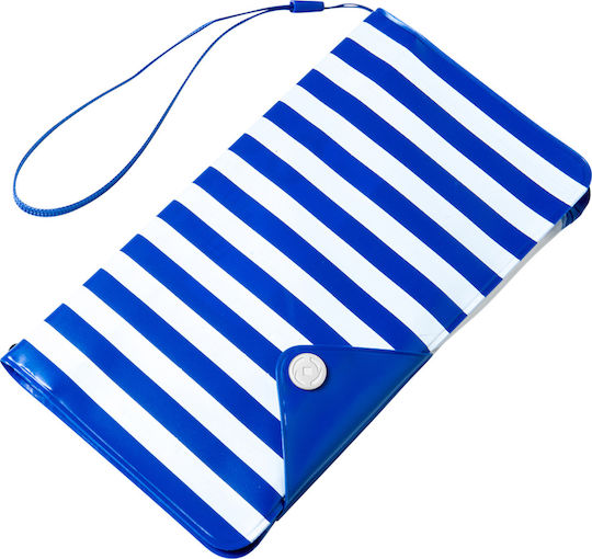 Celly Splashproof Wallet Wasserdichtes Gehäuse bis 5.7" Blau SPLASHWALLETBL