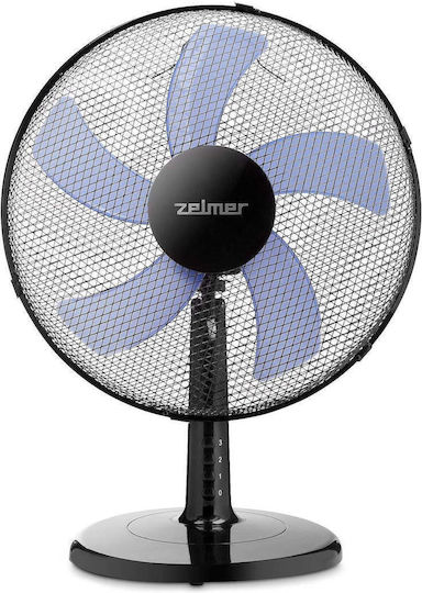 Zelmer Zelmer Tischgerät Ventilator 50W Lüfterdurchmesser 40cm Schwarz