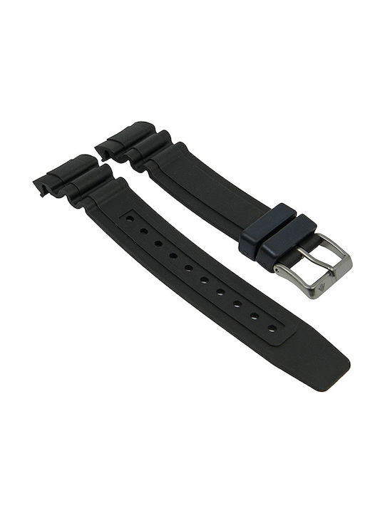 Citizen Gummi-Armband Schwarz 23mm