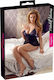 Cottelli Collection Flared Babydoll with Lace Cups Sexy Babydoll Black