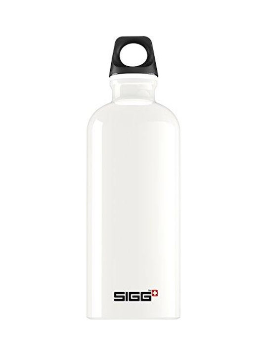 Sigg Traveller Aluminum Water Bottle 600ml White