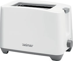 Zelmer ZTS7386 Toaster 2 Schlitze 750W Weiß