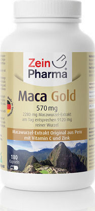 Zein Pharma Maca Gold 570мг 180 капси