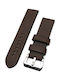 Diloy Straps Leather Strap Brown 24mm