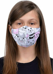 PL Profiled Face Mask for 8-12 Years Fabric 1 Piece