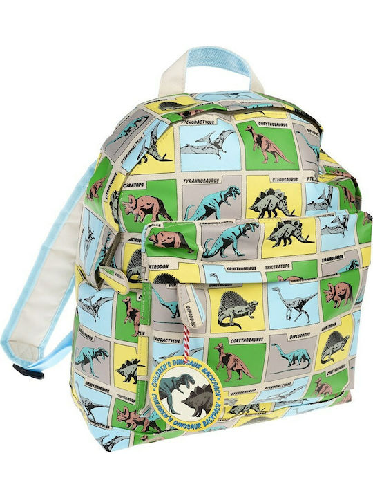 REX Prehistoric Land School Bag Backpack Kindergarten Multicolored