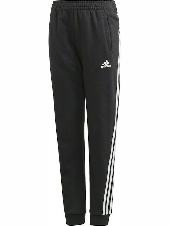 Adidas Παντελόνι Φόρμας για Αγόρι Μαύρο Performance 3-Stripes