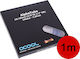 Alphacool Tubing HF 13/10 (3/8"ID) - Clear 1m Retailbox Transparent