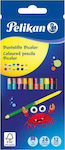Pelikan Bicolor Pencils Set Διπλές 12pcs