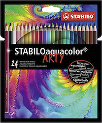 Stabilo Aquacolor Arty Farbstift-Set Aquarell 24Stück 1624/1-20