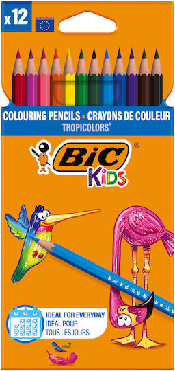 BIC Kids Tropicolors 2 Colored Pencil Set Package of 1 packages