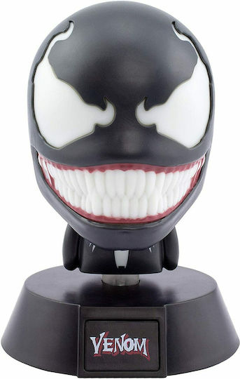 Paladone Lampă decorativă pentru copii Venom Negru 10εκ.