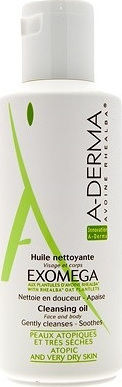 A-Derma Exomega Cleansing Oil for the Body Suitable for Atopic Skin 200ml