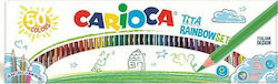 Carioca Tita Rainbow Set Farbstift-Set 50Stück