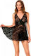 Moongirl 111 Ellie Lace Babydoll Black