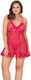 Moongirl 10031 Set Babydoll Sexy Fuchsia