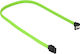 Sharkoon 7 Pini SATA III - Cablu 7 Pini SATA III Unghiular (90°) 0.6m Verde