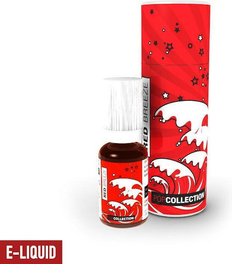 ECig Lichid de Reumplere Gata Pop Collection Red Breeze cu Aromă de Menta / Fructat 9mg 10ml