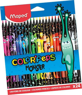 Maped Color'Peps Monster Pencils Set 24pcs
