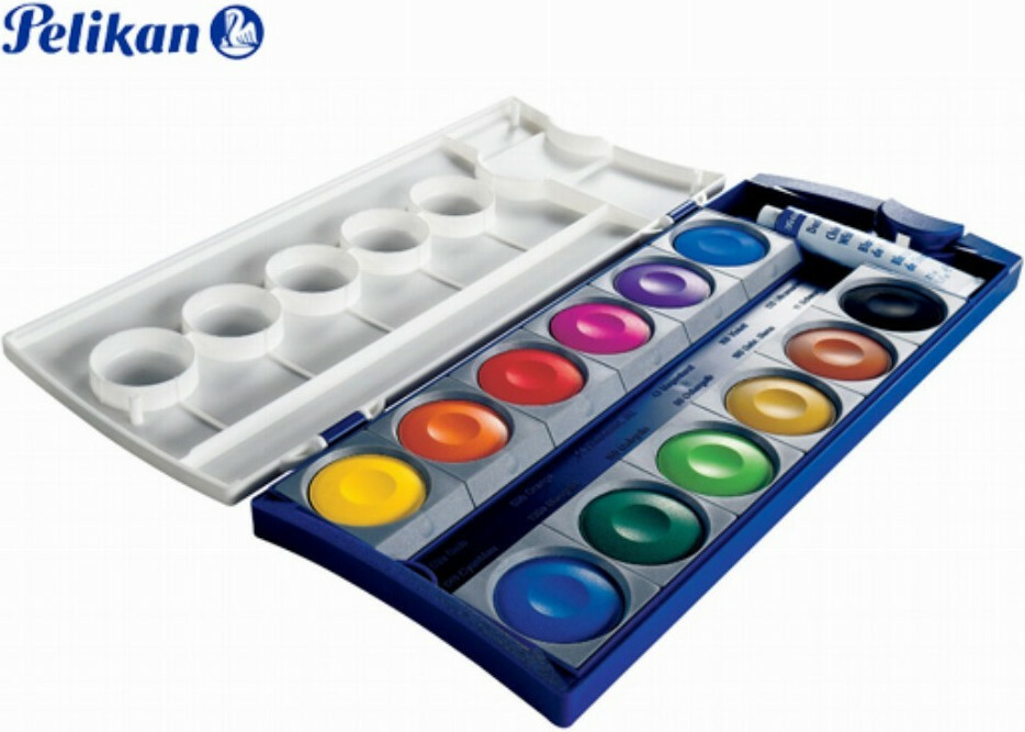 PAINTBOX 735K/12 COLOURS OPAQUE