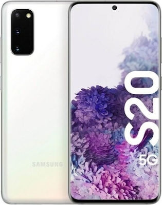 Samsung Galaxy S20 5G (128GB) Cloud White
