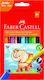 Faber-Castell Jumbo Maxi Coloured Pencils Set 12pcs