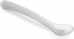 Suavinex Baby Spoon made of Silicone for 4+ months Grey