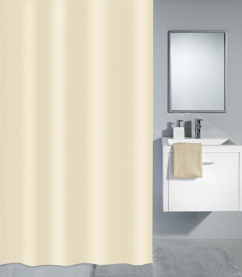 Kleine Wolke Phonix Κουρτίνα Μπάνιου 180x200cm Ecru Beige