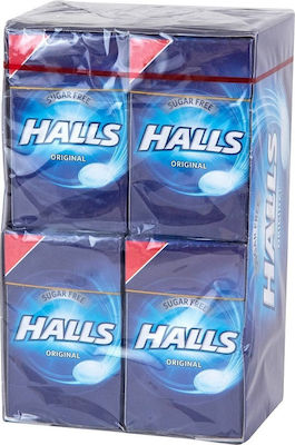 Halls Candies Original with Μέντα Flavour Sugar Free 12pcs 27.5gr