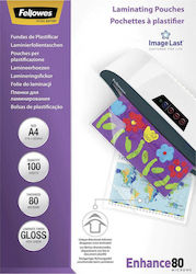 Fellowes Foi de Laminare ImageLast A4 80 Micron 80 microni 5306114 100buc