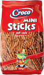 Croco Crackers Mini Sticks Salt 1x250gr