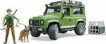 Bruder Τζιπ Land Rover με Κυνηγό Σκύλο Car 1:16 for 3++ Years 02587