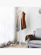 Songmics Cuiere de podea Metal Alb 50x50x176cm