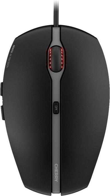 Cherry Gentix 4K Ενσύρματο Ποντίκι Μαύρο