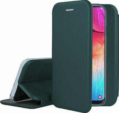 Forcell Smart Diva Synthetic Leather Book Green (Galaxy A21s)