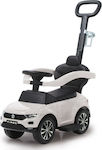 Jamara Push Car VW T Roc Baby Walker Car Ride On with Handlebar for 12++ Months White