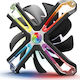 Zalman SF140 Case Fan (1500rpm / 61cfm) με RGB Φωτισμό και Σύνδεση 4-Pin PWM / 3-Pin