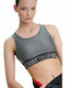 BodyTalk 1202-906324 Women's Sports Bra without Padding Silver 1202-906324-00726
