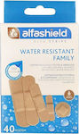 Karabinis Medical Alfashield Strips Family Waterproof 40pcs