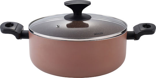 Muhler Deep Pot made of Aluminum 5.9lt / 26cm