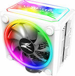 Zalman CNPS16X Dual Fan CPU Cooling with ARGB for AM4/1200/115x Socket White